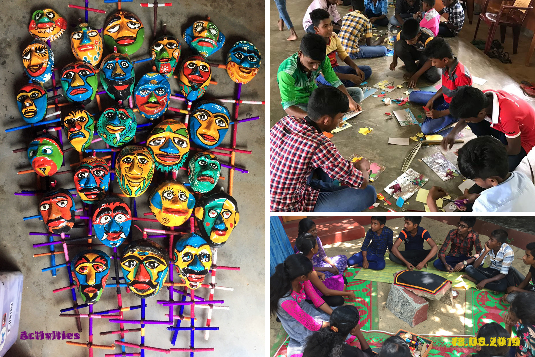 Peaceful garden path